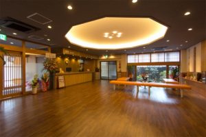 湯けむりの宿・はなみずきフロント